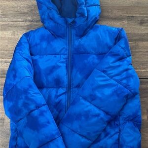 GAP Kids Vibrant Blue Puffer Jacket